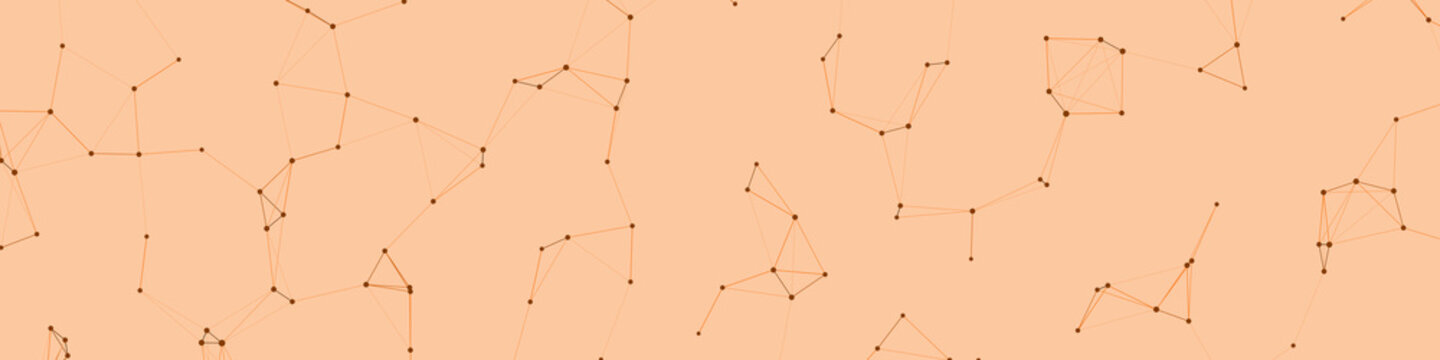 Network Mesh Procedural Art background illustration