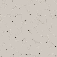 Network Mesh Procedural Art background illustration