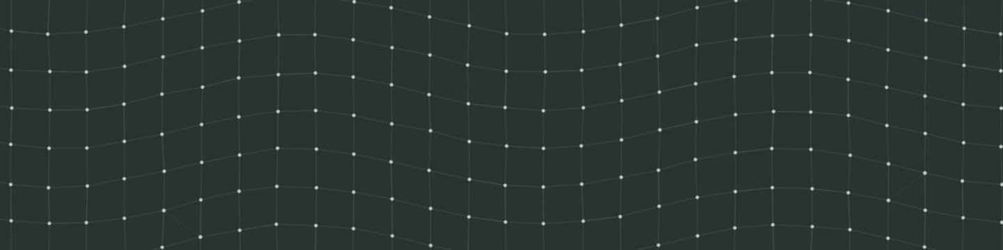 Network Mesh Procedural Art background illustration