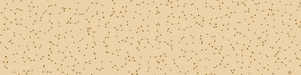 Network Mesh Procedural Art background illustration