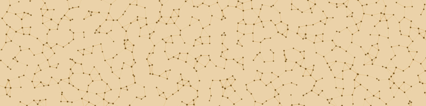 Network Mesh Procedural Art background illustration