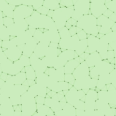 Network Mesh Procedural Art background illustration