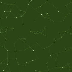 Network Mesh Procedural Art background illustration