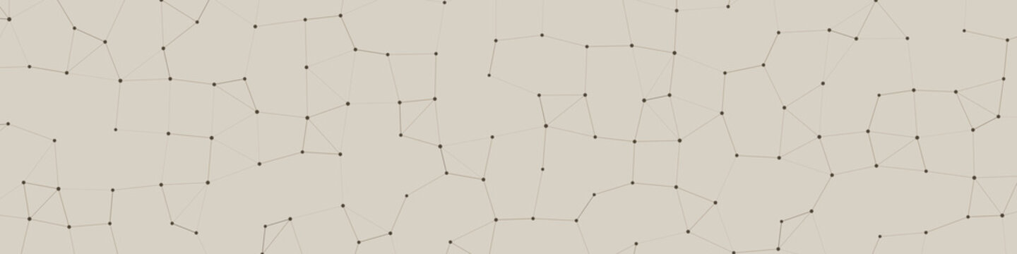 Network Mesh Procedural Art background illustration