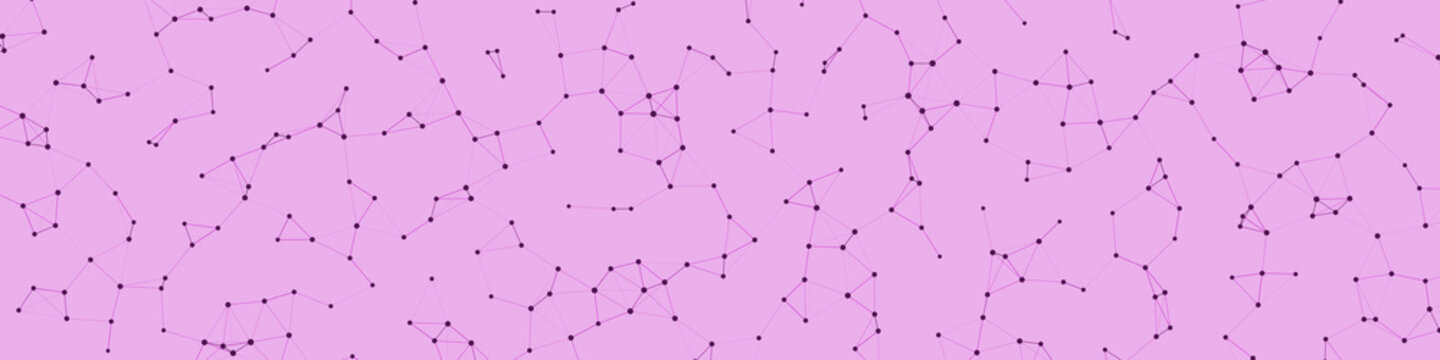 Network Mesh Procedural Art background illustration