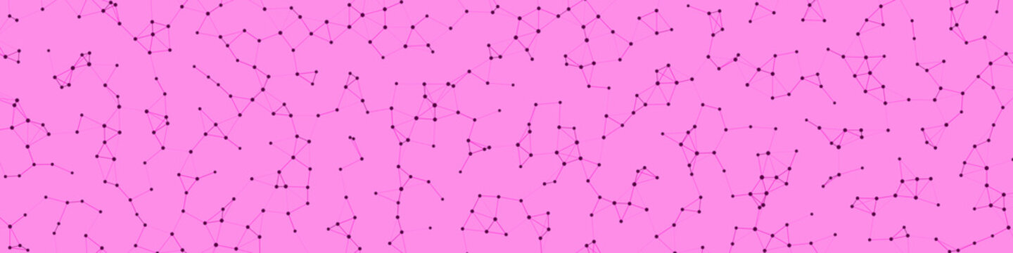 Network Mesh Procedural Art background illustration