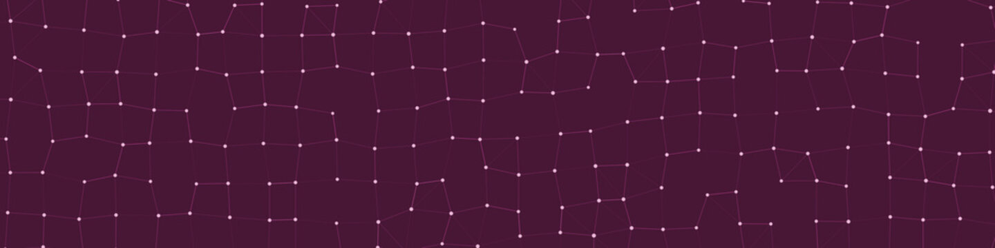 Network Mesh Procedural Art background illustration