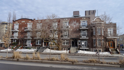 Obraz premium Montreal is the cultural capital of Canada. Beautiful city