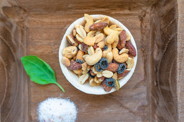 many nuts healthy fat and protein food and snack, ketogenic diet food
