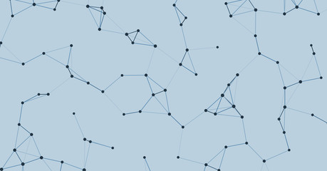 Network Mesh Procedural Art background illustration