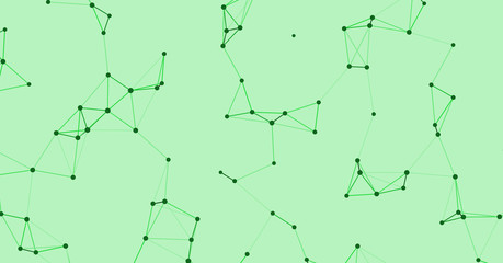 Network Mesh Procedural Art background illustration