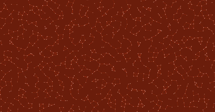 Network Mesh Procedural Art background illustration