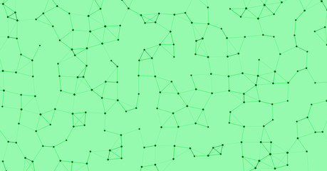 Network Mesh Procedural Art background illustration