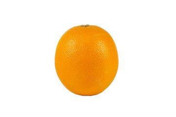 pomarańcza na białym tle