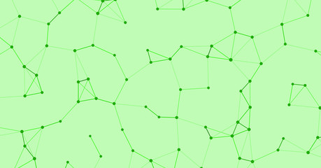 Network Mesh Procedural Art background illustration