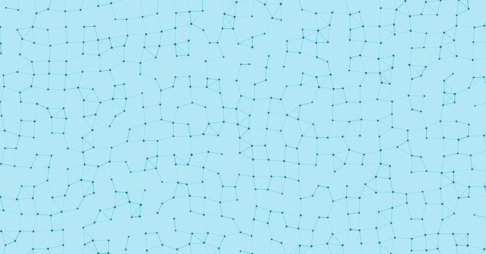 Network Mesh Procedural Art background illustration