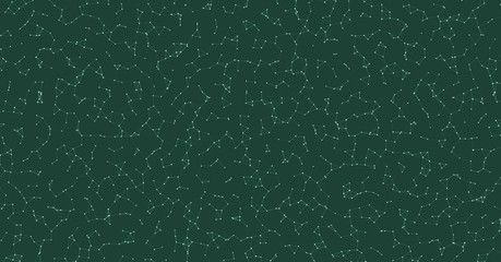 Network Mesh Procedural Art background illustration