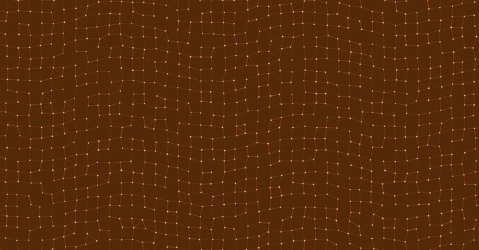 Network Mesh Procedural Art background illustration