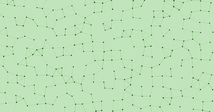 Network Mesh Procedural Art background illustration