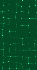 Network Mesh Procedural Art background illustration