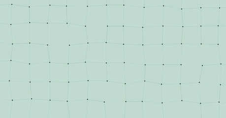 Naklejka premium Network Mesh Procedural Art background illustration