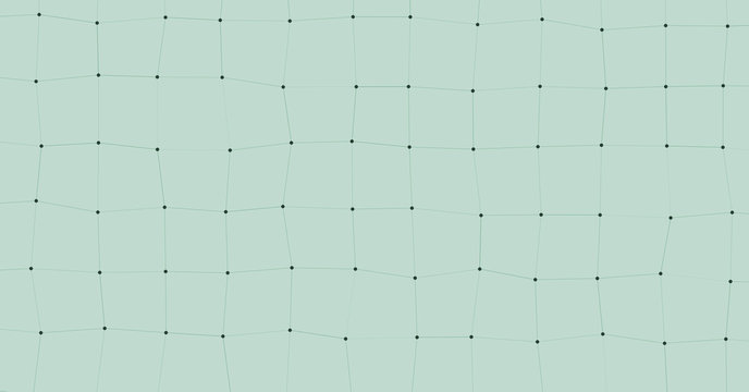 Network Mesh Procedural Art background illustration