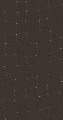 Network Mesh Procedural Art background illustration