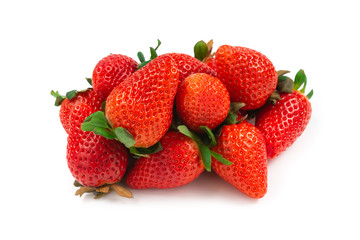 Strawberry. Fresh berries macro.