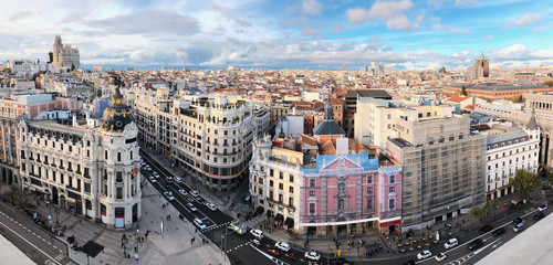 Madrid Cityscape Panorama