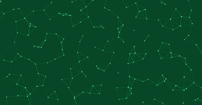 Network Mesh Procedural Art background illustration