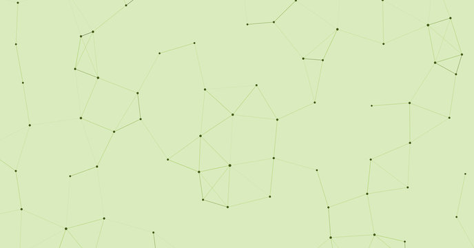 Network Mesh Procedural Art background illustration