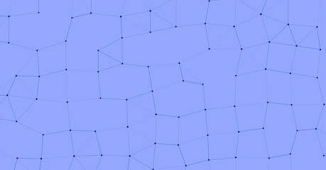 Network Mesh Procedural Art background illustration