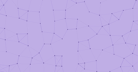 Network Mesh Procedural Art background illustration