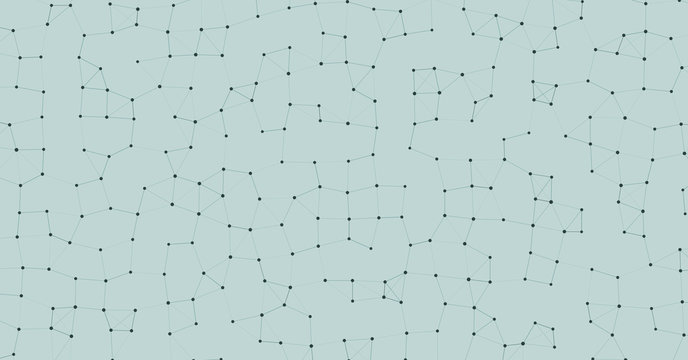Network Mesh Procedural Art background illustration