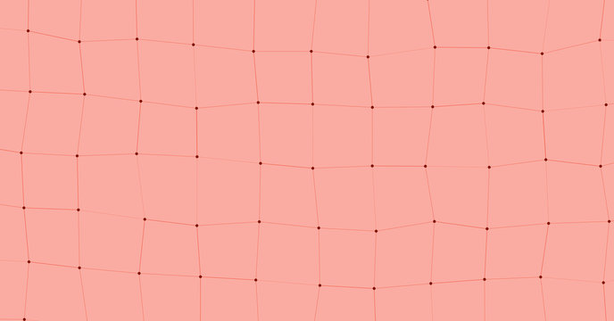 Network Mesh Procedural Art background illustration