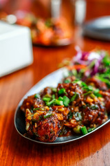 Veg Manchurian dry