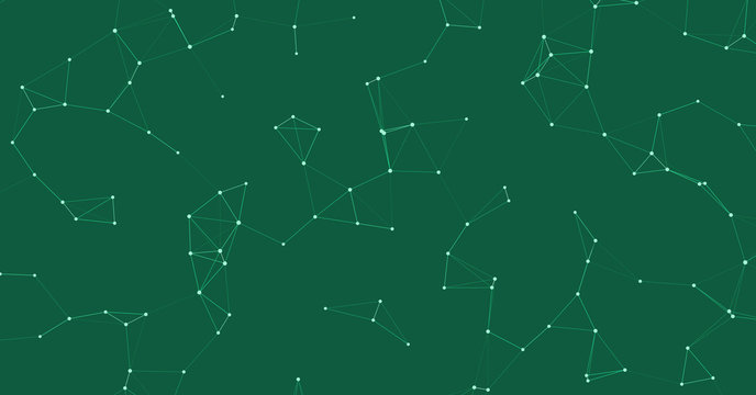 Network Mesh Procedural Art background illustration