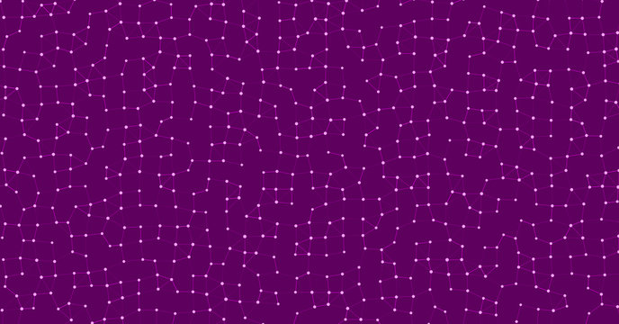Network Mesh Procedural Art background illustration