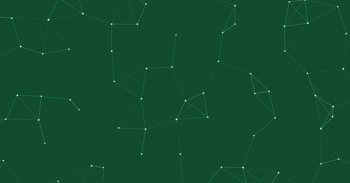 Network Mesh Procedural Art background illustration