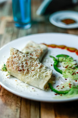 Veggies & Cheese Wrap