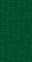 Network Mesh Procedural Art background illustration