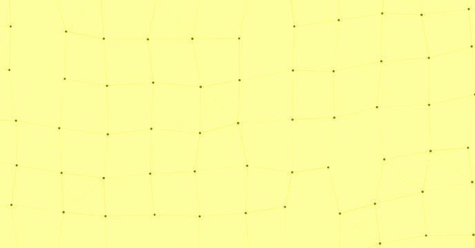 Network Mesh Procedural Art background illustration