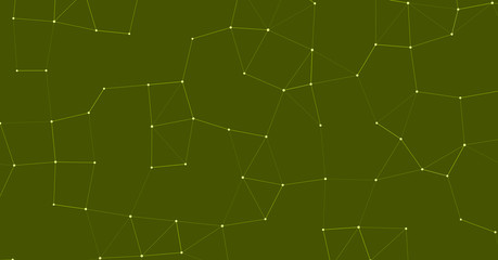 Network Mesh Procedural Art background illustration