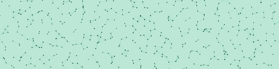 Network Mesh Procedural Art background illustration