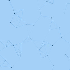 Network Mesh Procedural Art background illustration