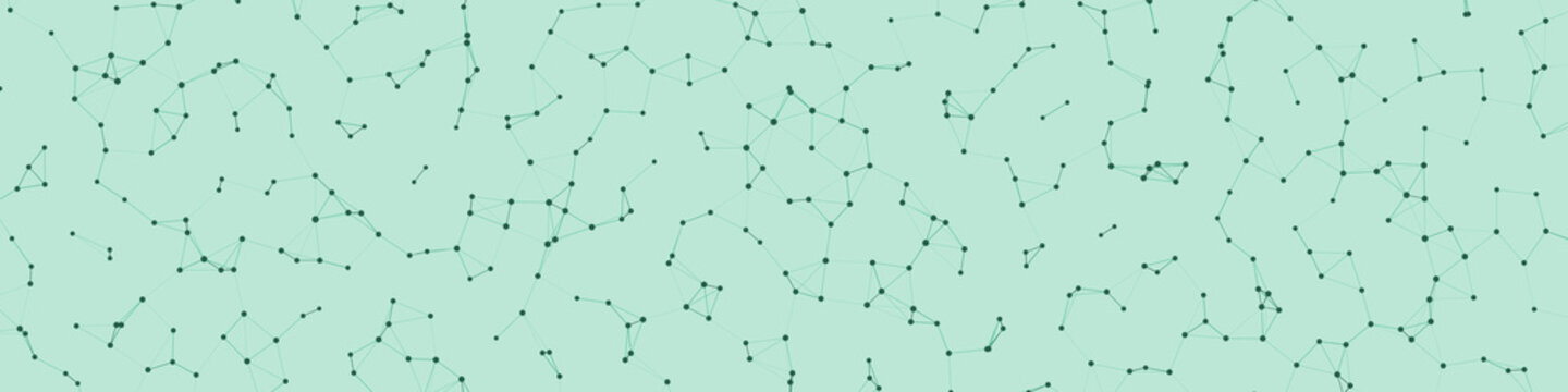 Network Mesh Procedural Art background illustration