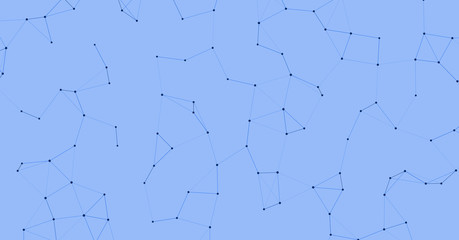 Network Mesh Procedural Art background illustration