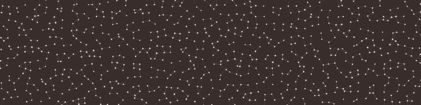 Network Mesh Procedural Art background illustration
