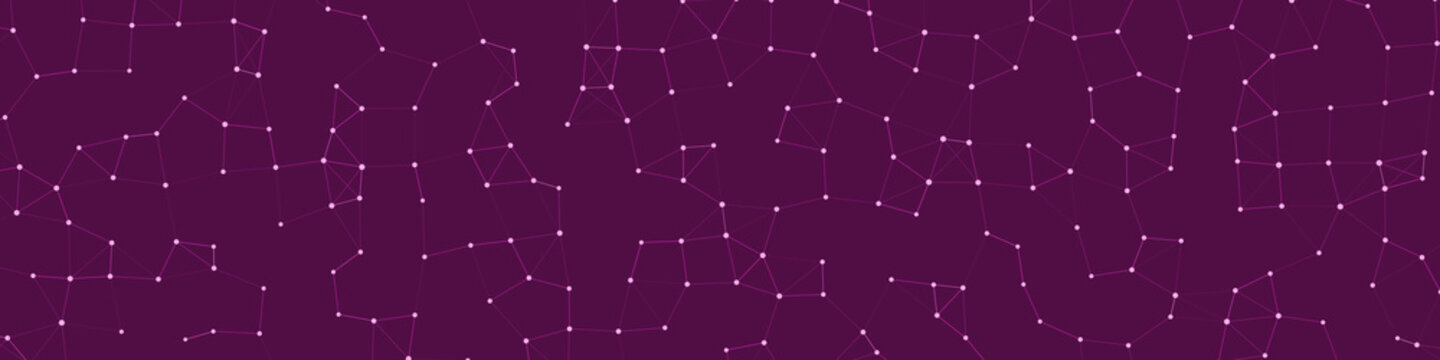 Network Mesh Procedural Art background illustration