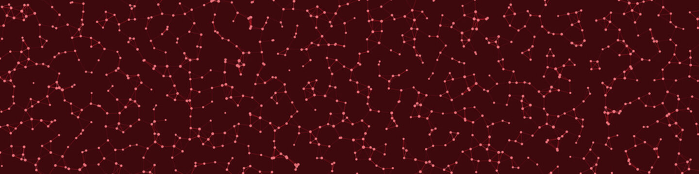 Network Mesh Procedural Art background illustration